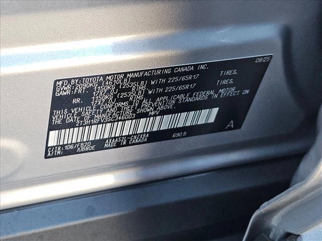 new 2025 Toyota RAV4 car, priced at $31,014