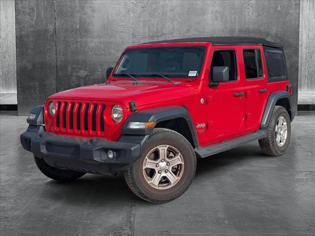 used 2018 Jeep Wrangler Unlimited car, priced at $22,225