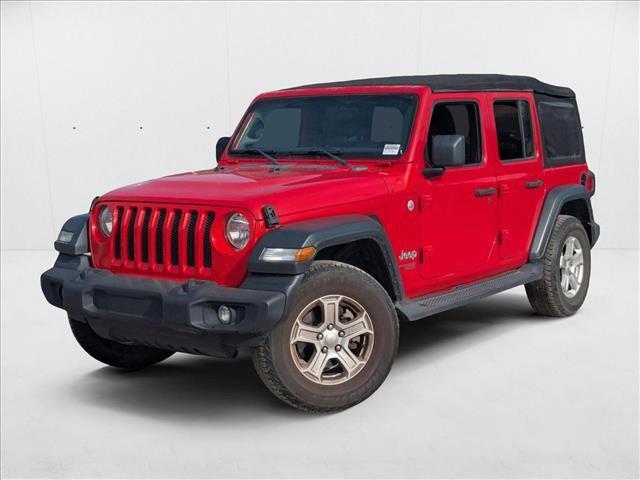 used 2018 Jeep Wrangler Unlimited car, priced at $19,895