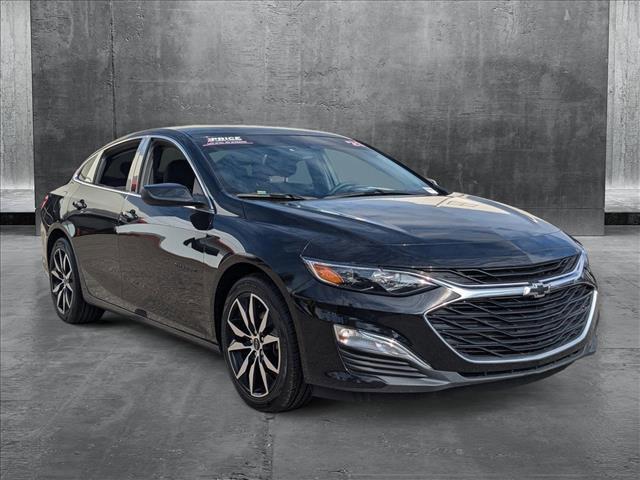 used 2021 Chevrolet Malibu car, priced at $16,998