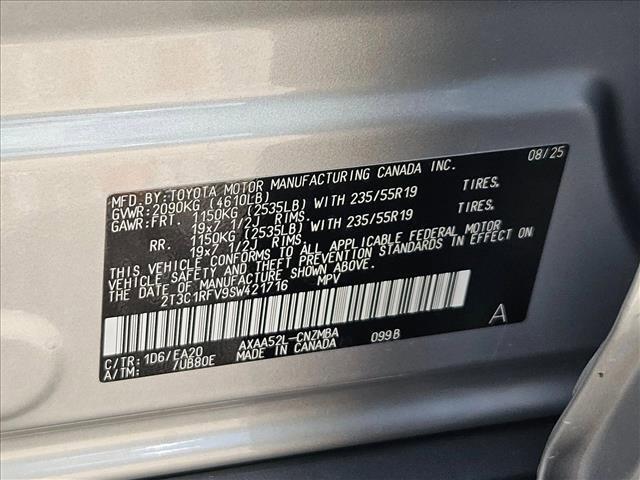 new 2025 Toyota RAV4 car, priced at $35,678