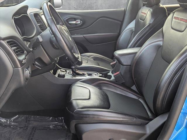 used 2021 Jeep Cherokee car, priced at $21,036
