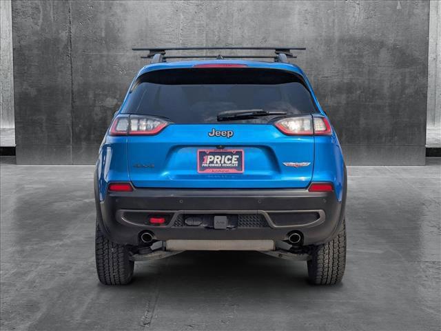 used 2021 Jeep Cherokee car, priced at $21,036