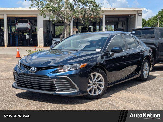 used 2021 Toyota Camry car, priced at $18,236
