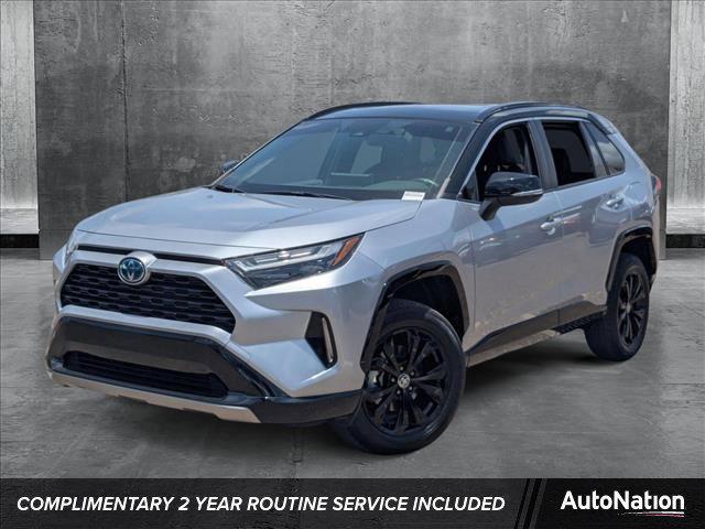 used 2022 Toyota RAV4 Hybrid car, priced at $33,399