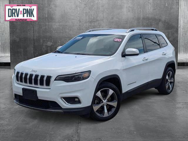 used 2020 Jeep Cherokee car, priced at $15,438