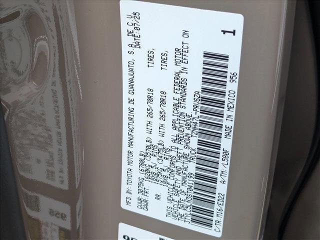 new 2025 Toyota Tacoma car, priced at $68,455