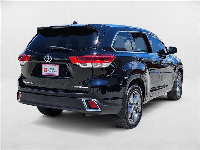 used 2017 Toyota Highlander car, priced at $19,000