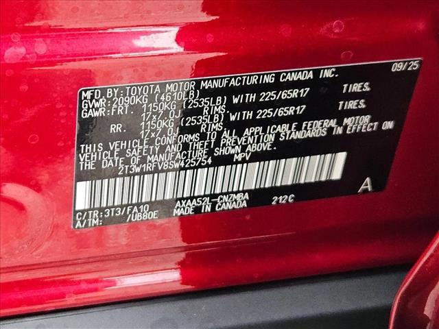 new 2025 Toyota RAV4 car, priced at $34,276