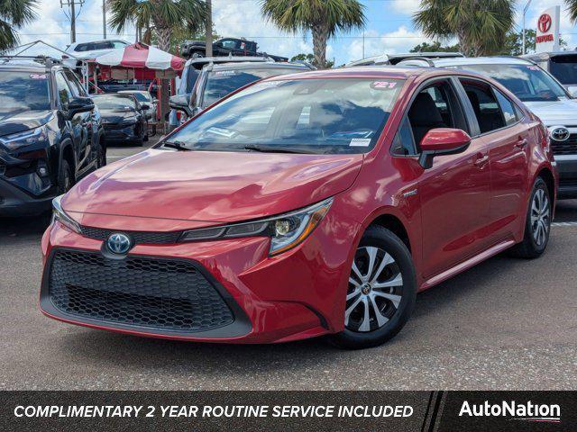 used 2021 Toyota Corolla Hybrid car, priced at $19,388