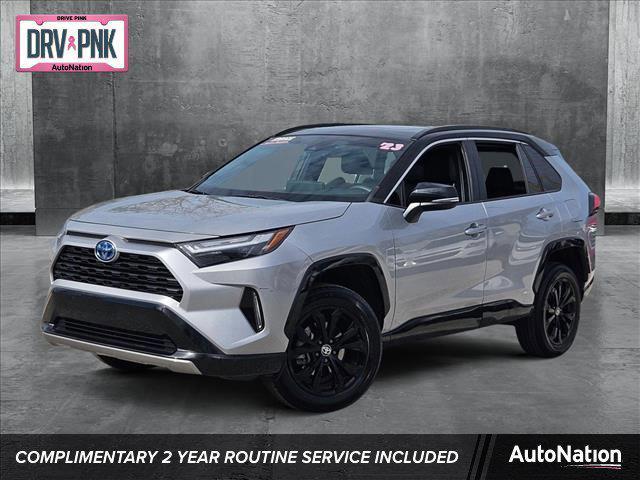 used 2023 Toyota RAV4 Hybrid car, priced at $35,998