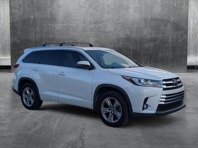 used 2017 Toyota Highlander car, priced at $27,498