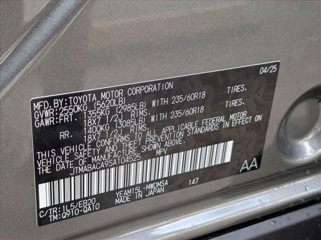 new 2025 Toyota bZ4X car, priced at $41,099