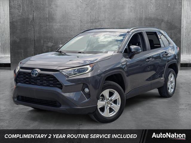 used 2021 Toyota RAV4 Hybrid car, priced at $30,704