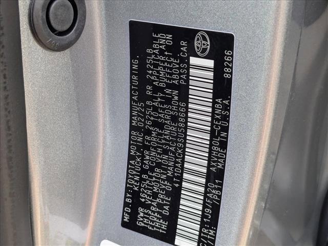 new 2025 Toyota Camry car, priced at $30,297