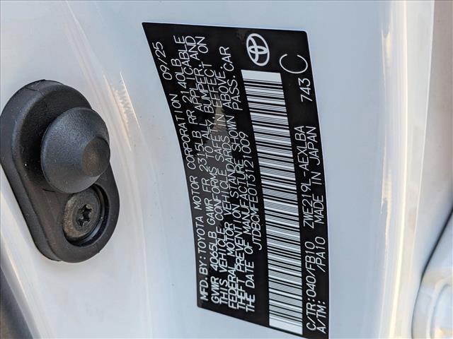 new 2026 Toyota Corolla Hybrid car, priced at $25,716