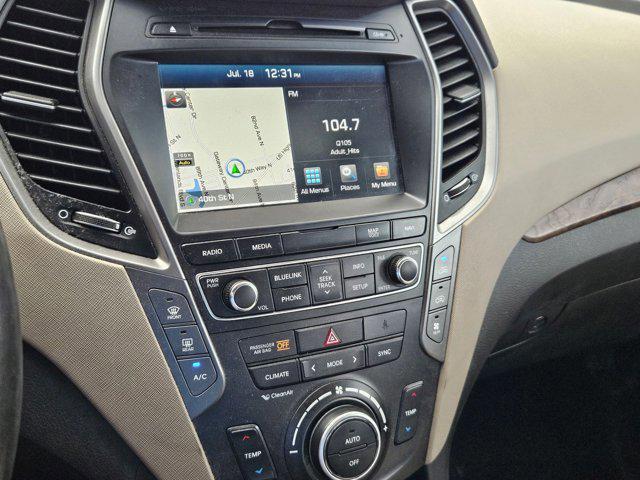 used 2017 Hyundai Santa Fe car, priced at $15,995