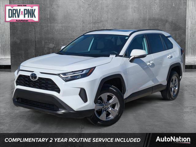 used 2022 Toyota RAV4 car, priced at $28,498