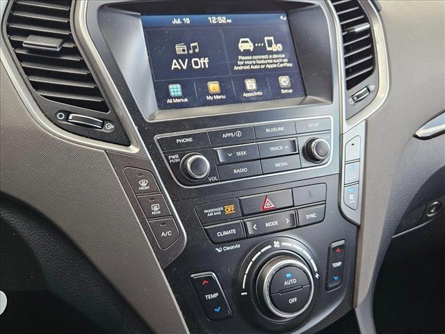 used 2017 Hyundai Santa Fe car, priced at $15,495