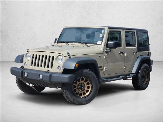 used 2018 Jeep Wrangler JK Unlimited car, priced at $16,161