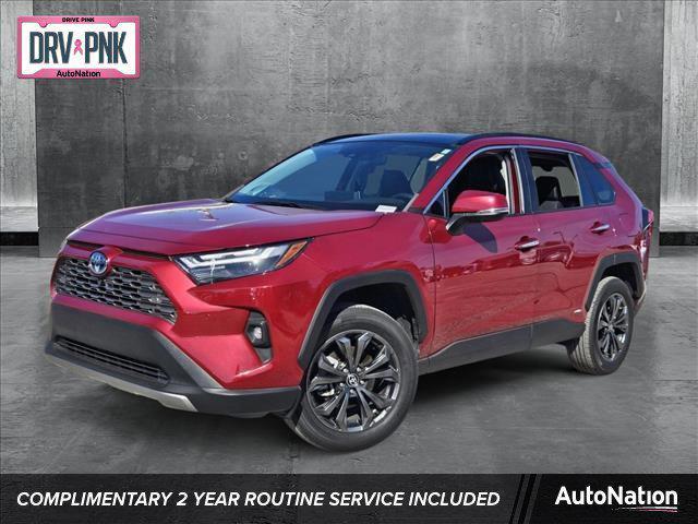 used 2022 Toyota RAV4 Hybrid car, priced at $35,498