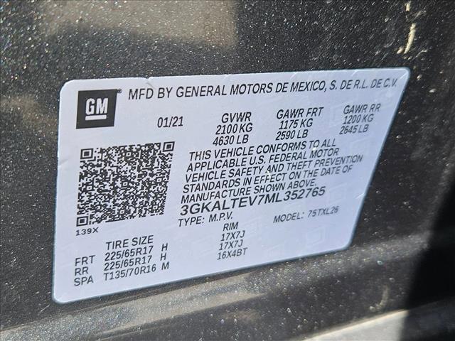 used 2021 GMC Terrain car, priced at $17,631