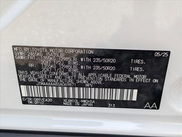 new 2025 Toyota bZ4X car, priced at $44,239