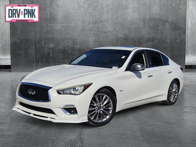 used 2018 INFINITI Q50 car, priced at $16,498