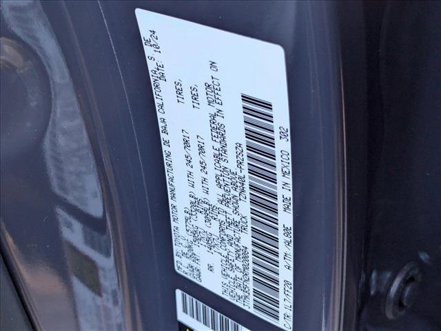 new 2024 Toyota Tacoma car, priced at $38,058