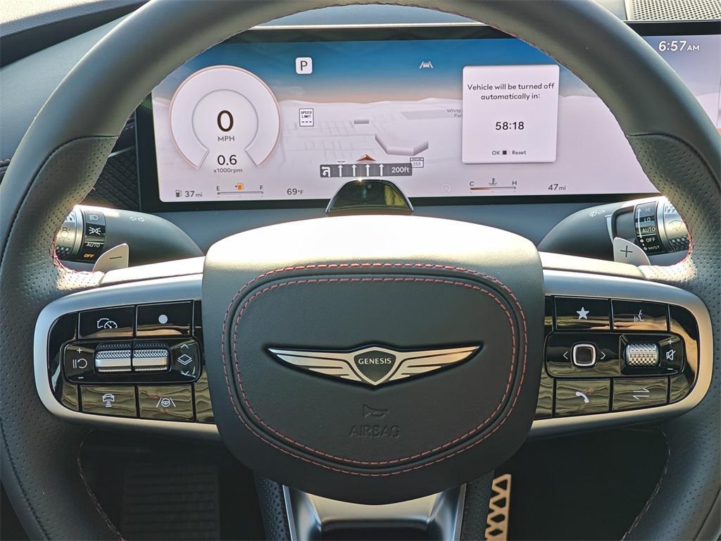 new 2025 Genesis G80 car, priced at $75,384