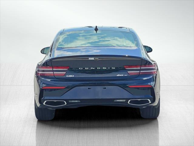 new 2025 Genesis G80 car, priced at $80,695