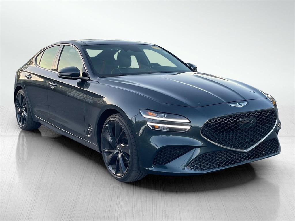 used 2023 Genesis G70 car, priced at $29,588