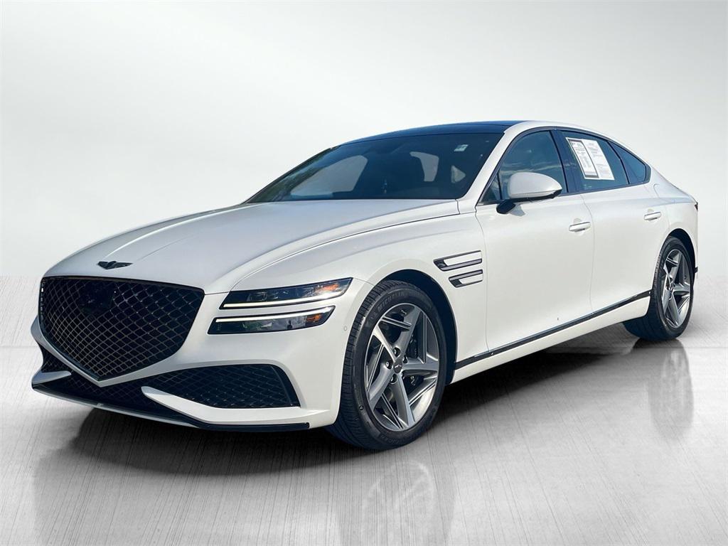 used 2023 Genesis G80 car, priced at $38,888