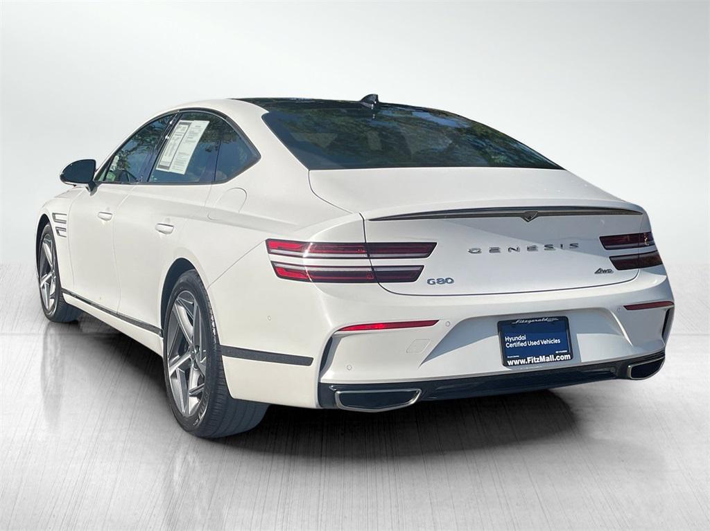 used 2023 Genesis G80 car, priced at $38,888