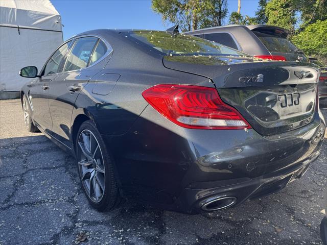 used 2019 Genesis G70 car, priced at $26,388