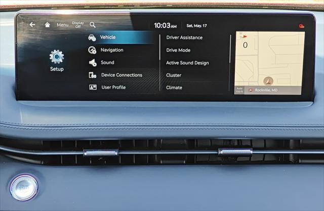used 2024 Genesis GV70 car, priced at $52,888