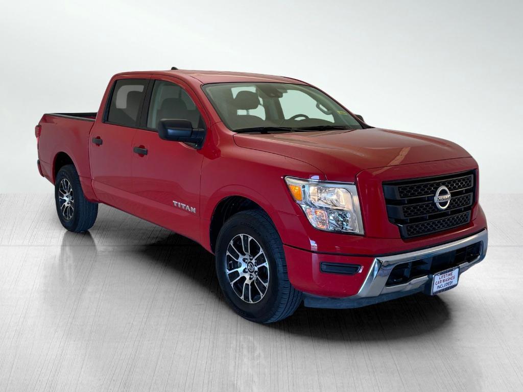 used 2022 Nissan Titan car, priced at $27,495