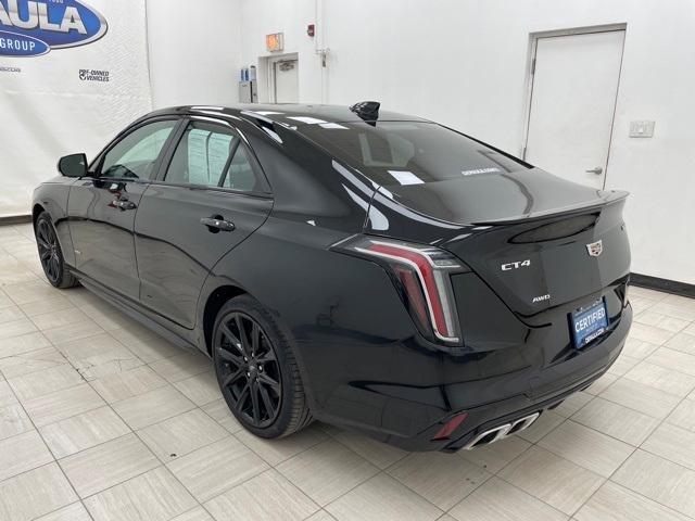 used 2022 Cadillac CT4-V car, priced at $35,092