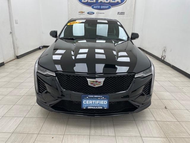 used 2022 Cadillac CT4-V car, priced at $35,092