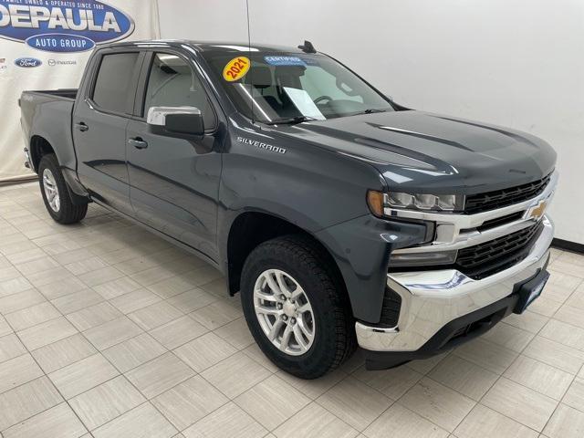 used 2021 Chevrolet Silverado 1500 car, priced at $35,618