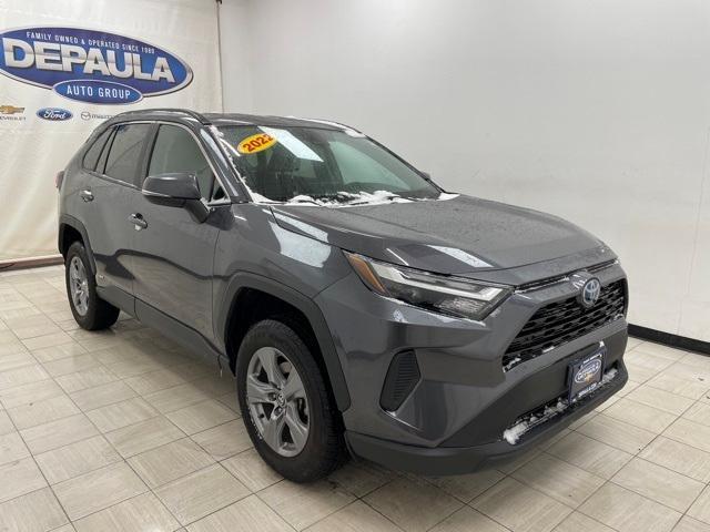 used 2022 Toyota RAV4 Hybrid car, priced at $29,125