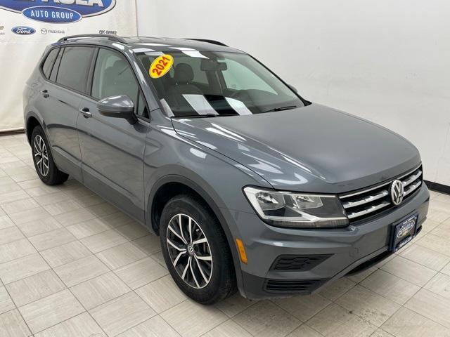 used 2021 Volkswagen Tiguan car, priced at $18,386