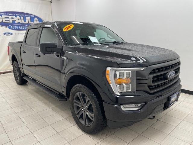 used 2021 Ford F-150 car, priced at $38,489