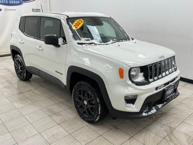 used 2023 Jeep Renegade car, priced at $22,216