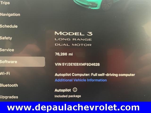 used 2021 Tesla Model 3 car, priced at $23,284