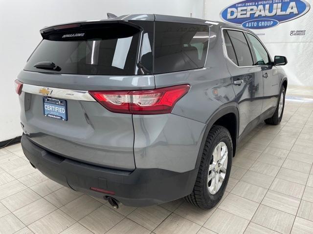 used 2021 Chevrolet Traverse car, priced at $23,986