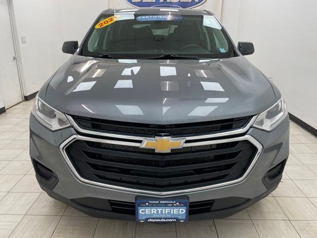 used 2021 Chevrolet Traverse car, priced at $24,483