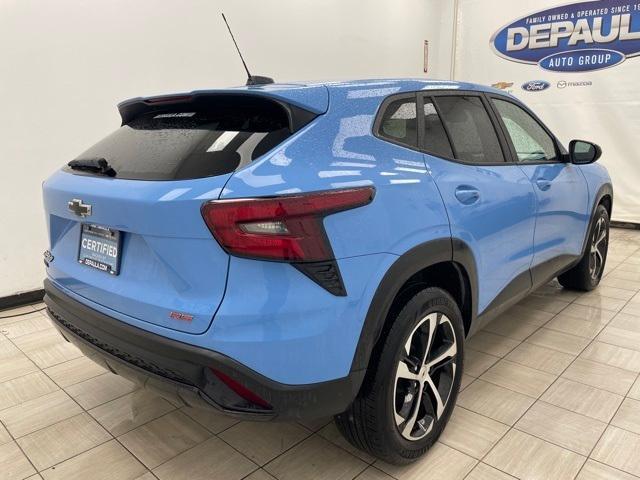 used 2024 Chevrolet Trax car, priced at $22,797