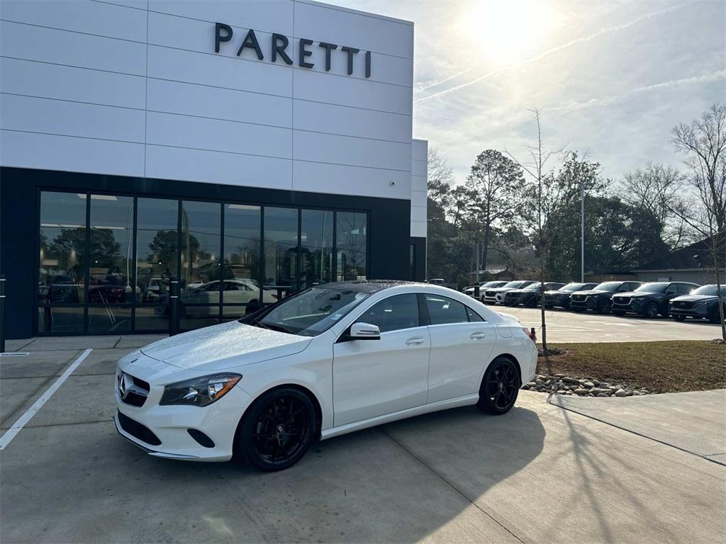 used 2018 Mercedes-Benz CLA 250 car, priced at $17,990