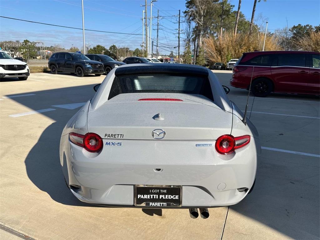 new 2025 Mazda MX-5 Miata RF car, priced at $40,075